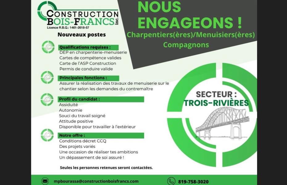 Offre d'emploi